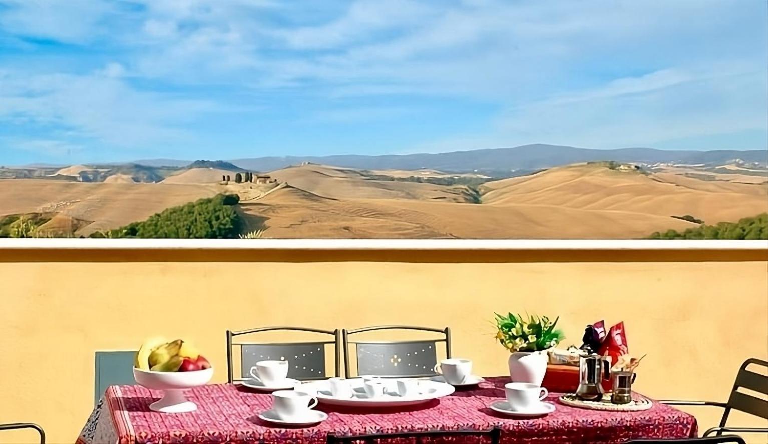 Agriturismo Caliano Asciano Εξωτερικό φωτογραφία